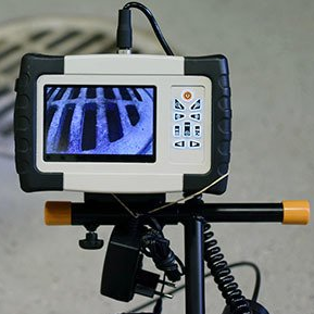 video camera septic inspection