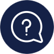 message question mark icon