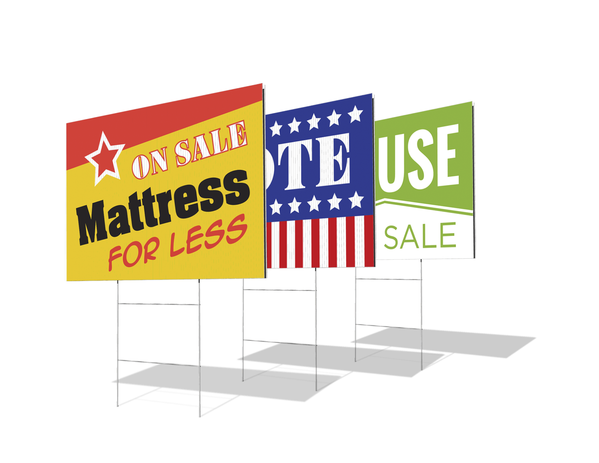 Full Color Yard Sign Printing