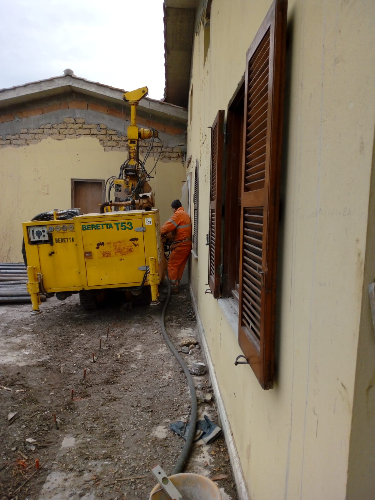 opere di consolidamento Arezzo