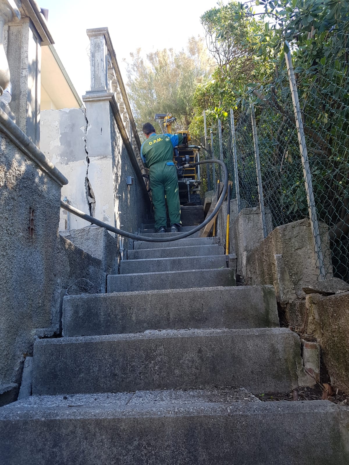 opere di consolidamento Arezzo