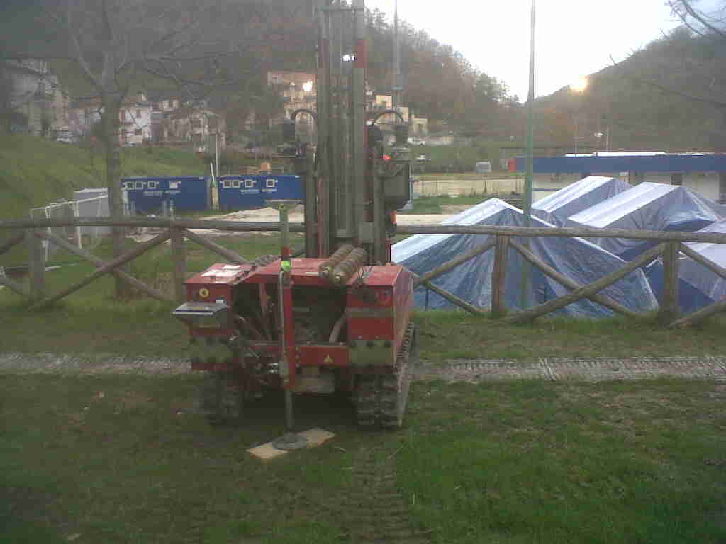 Prova penetrometrica dinamica zone terremoto