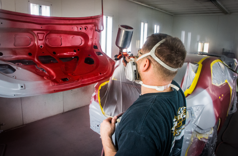 Auto Body — Man Doing Some Repair in West Bridgewater, PA