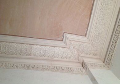 Plaster coving