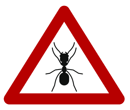 Pest control icon warning sign — Exterminator in Pine Brook, NJ Pest control icon warning sign — Exterminator in Pine Brook, NJ