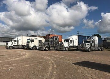 Container Trucks — General freight services in Townsville, QLD