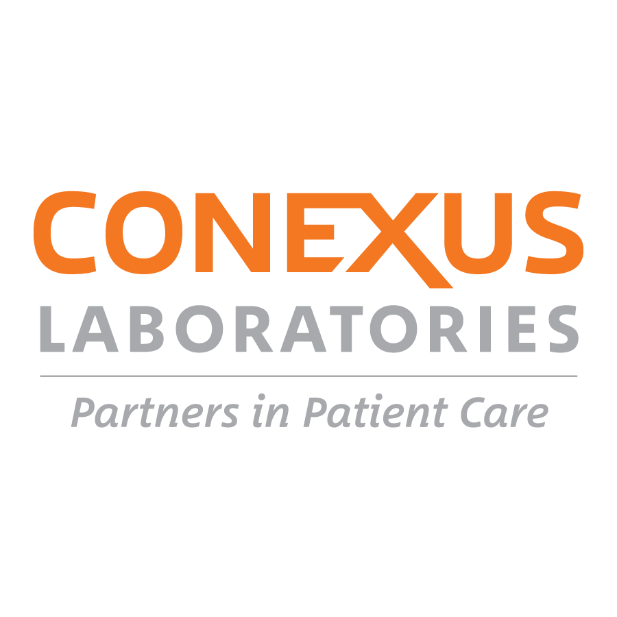 The logo for conexus laboratories partners in patient care