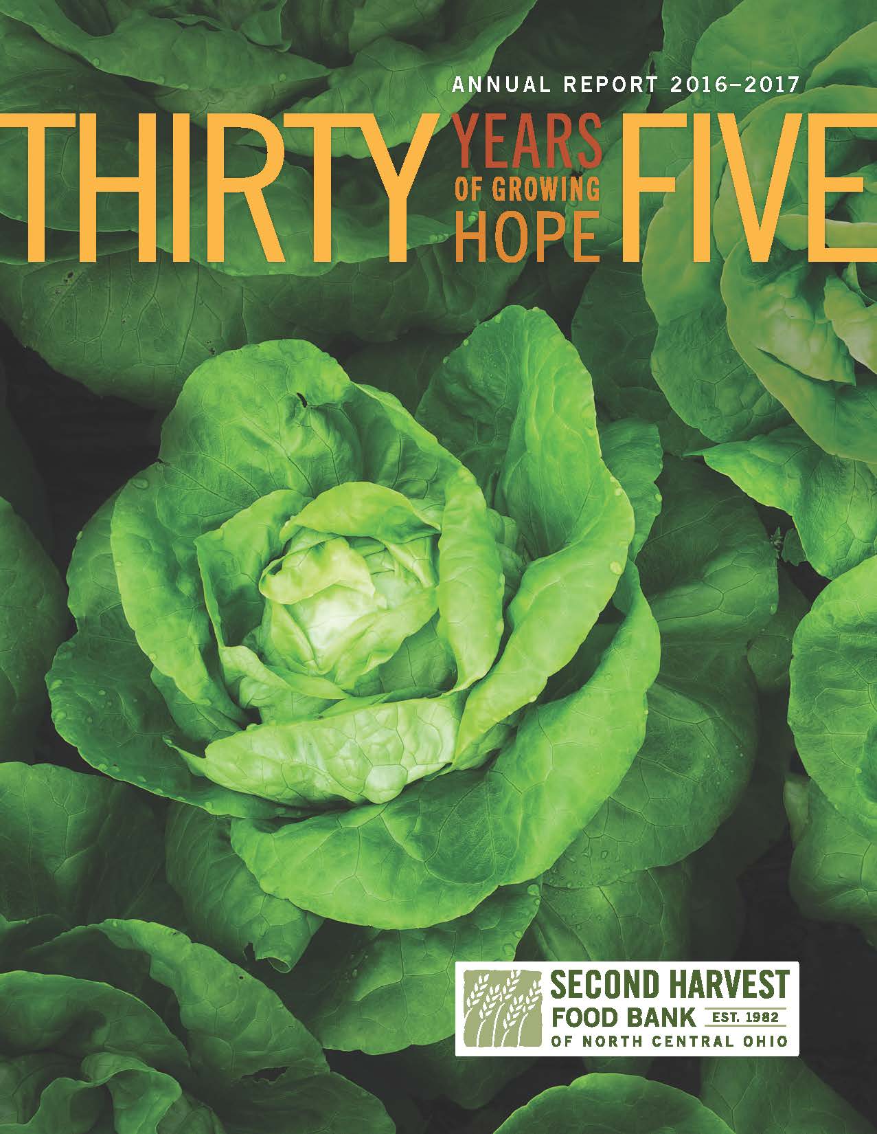 Second Harvest Food Annual Report