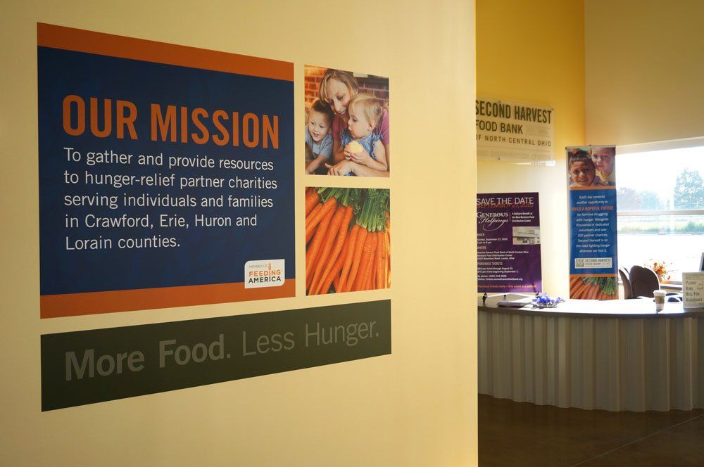 Second Harvest Food Bank Environmental branding