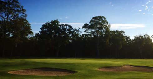 view of a golf course