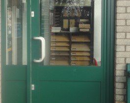 green door