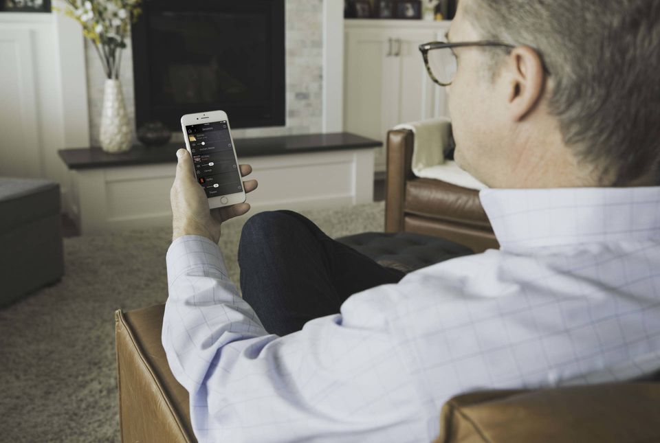 home automation on cell phone