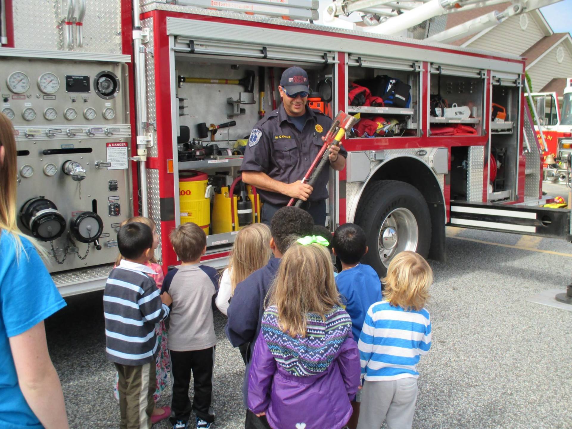 Firefighter 2 — Mullica, NJ — Holding Hands