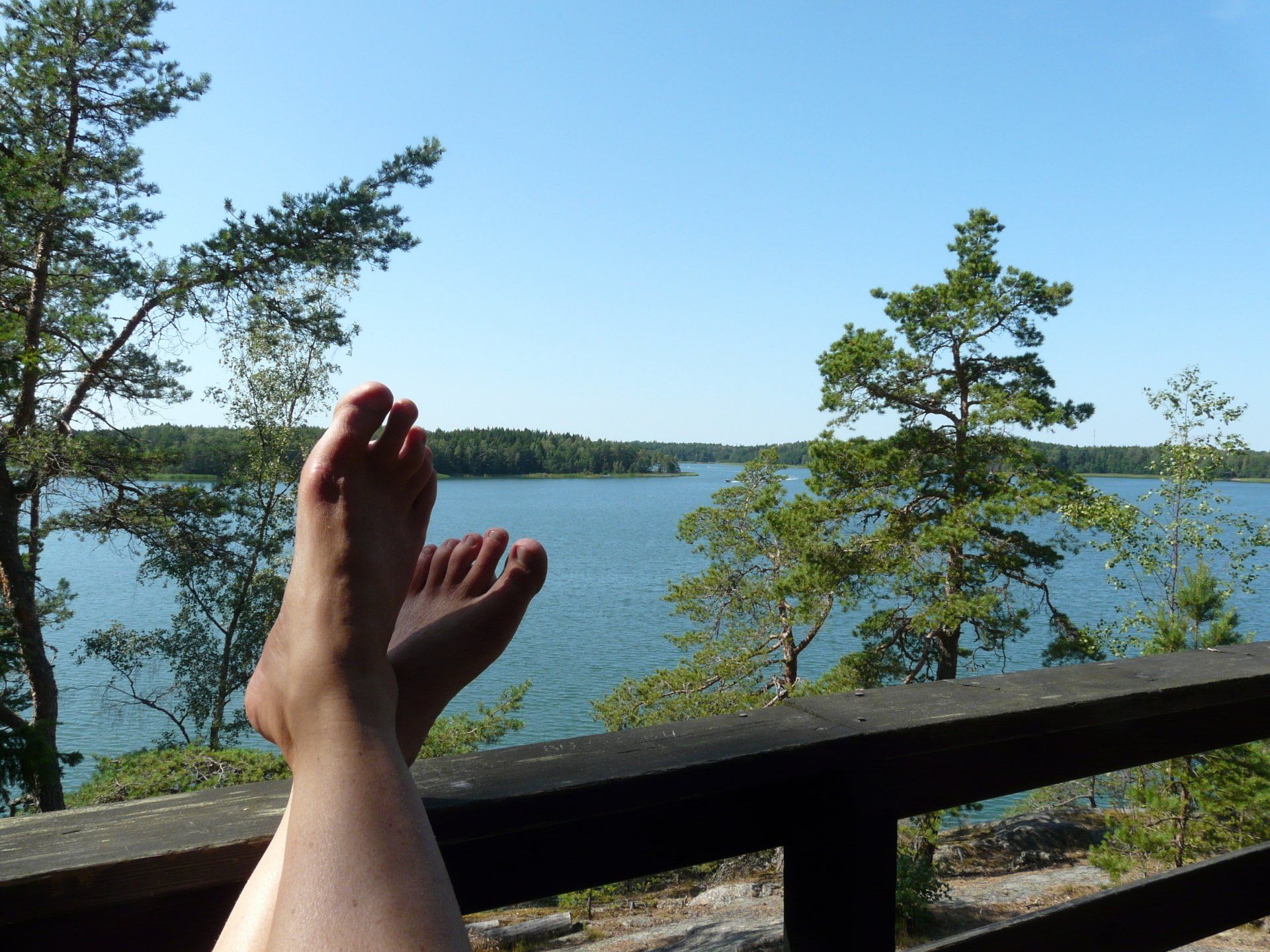 sea view, cottages Finland, Happy feet