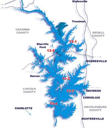 north carolina map