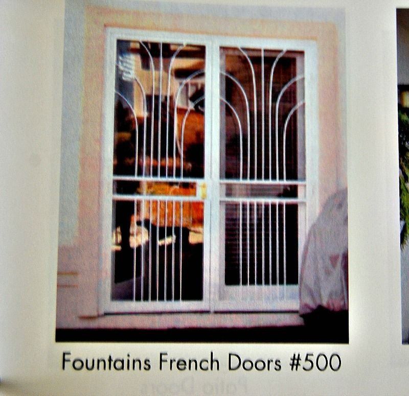 a picture of a fountains french doors # 500