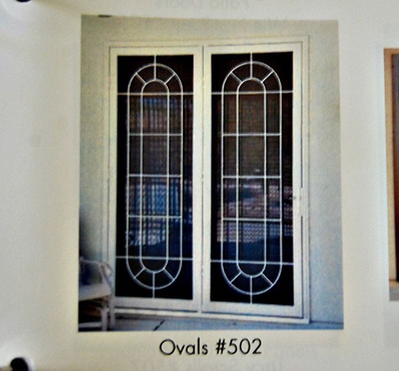 a picture of ovals # 502 sliding glass doors