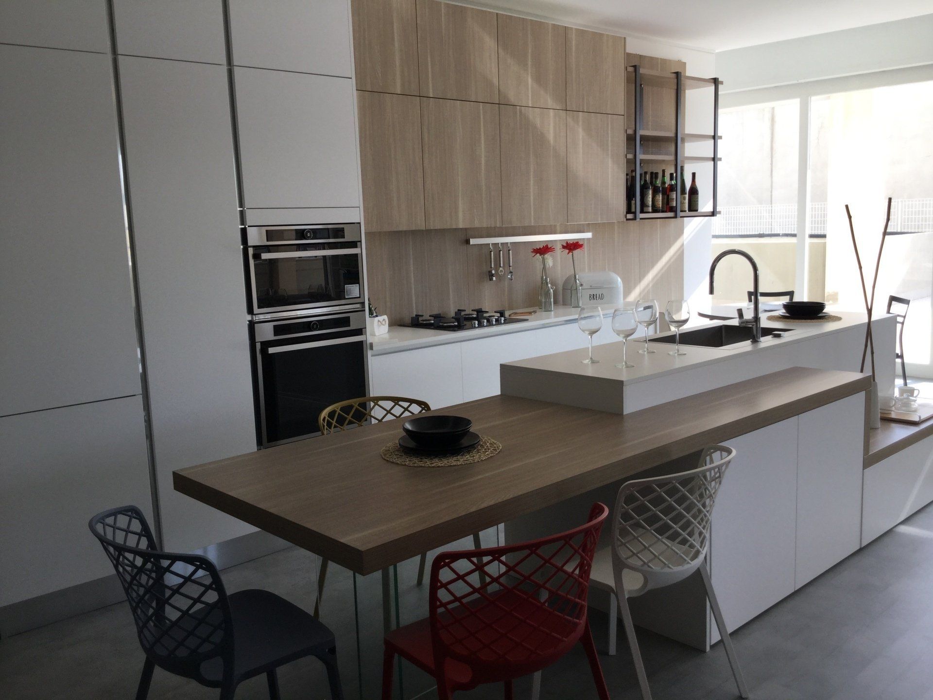 cucina con isola