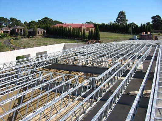 above view of roof
