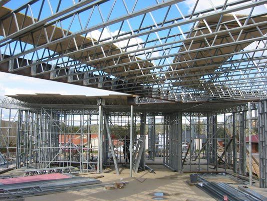 steel roofing