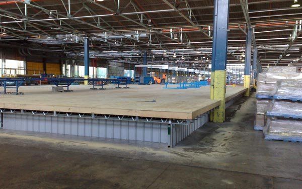 raised floor