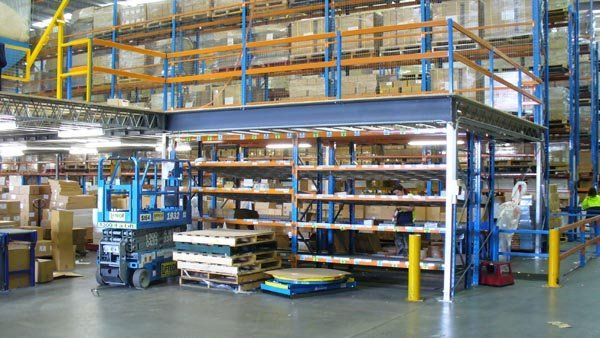 raised storage area