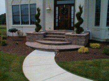 Hardscape Maintenance — Landscape Front of White House  in Carneys Point, NJ