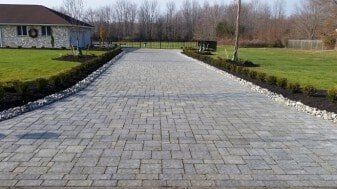 Paver — Landscape White Bricks in Carneys Point, NJ