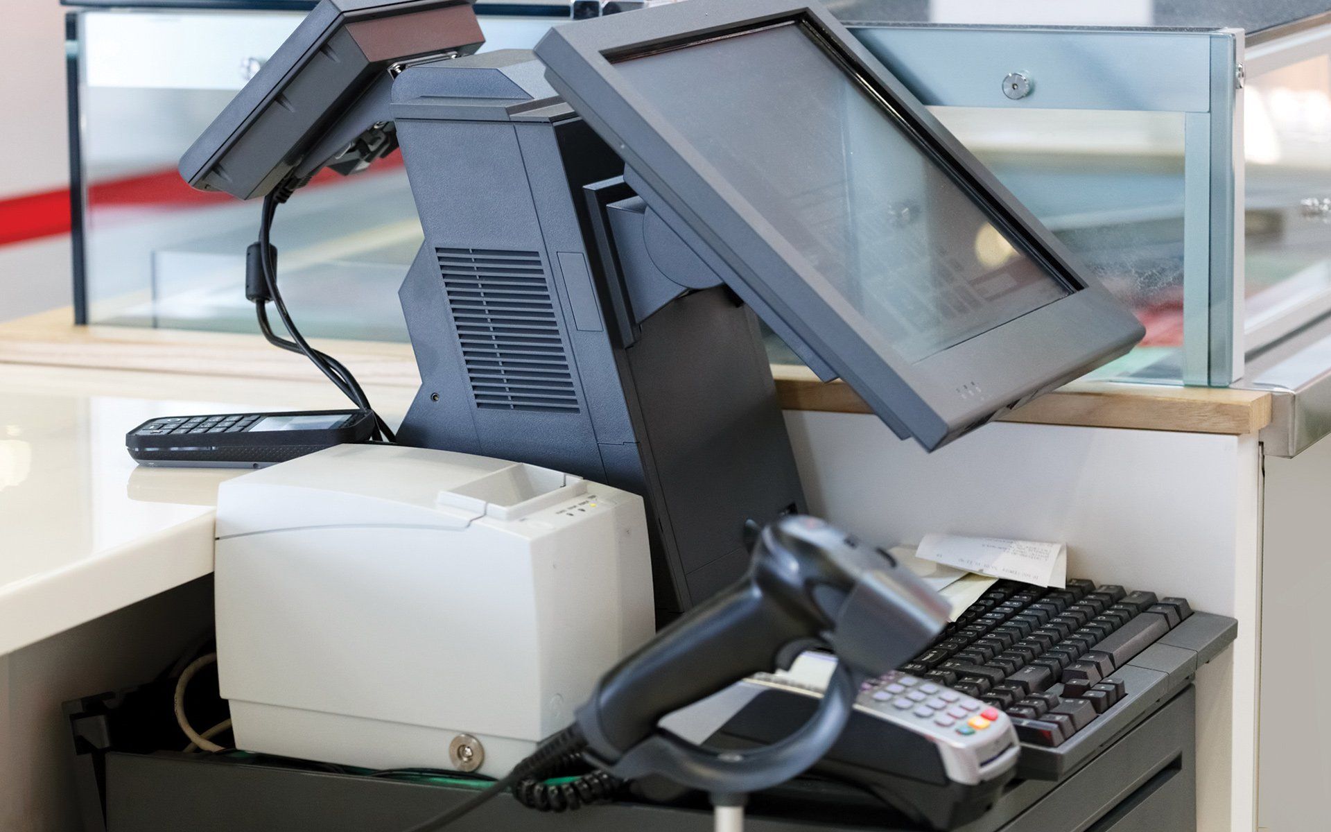 Computer with POS Terminal — Easthampton, MA — Forbes Snyder Advanced Business Solutions Computer with POS Terminal — Easthampton, MA — Forbes Snyder Advanced Business Solutions