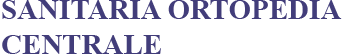 SANITARIA ORTOPEDIA CENTRALE - LOGO