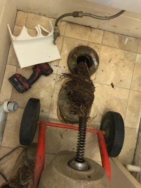 Blocked Bathroom Drain — Plumbing & Draining Service in Townsville, QLD