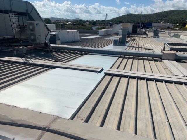 Building Roof Project — Plumbing & Draining Service in Townsville, QLD