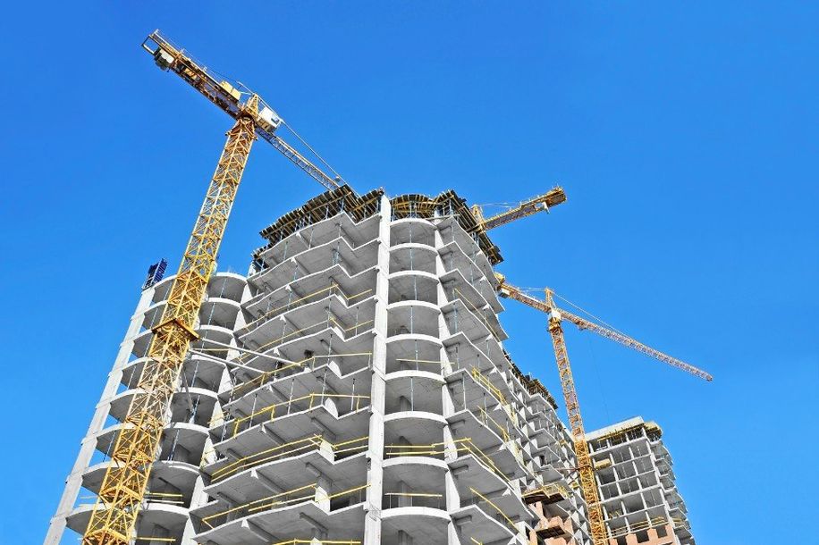 Costruzione di un palazzo