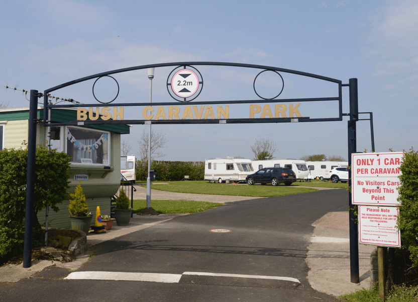 Bush Caravan Park Bushmills CampingNI discounted site Bush Caravan Park, Bushmills CampingNI