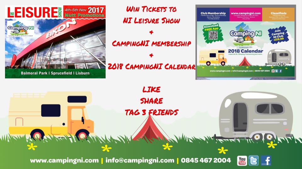 CampingNI Facebook Competition Competition Time