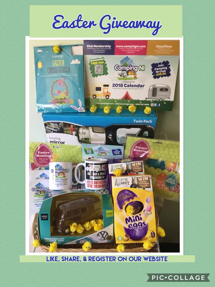 CampingNI Easter Hamper Competition CampingNI Easter Hamper Competition