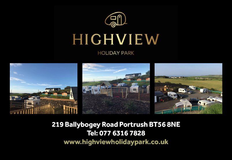 Highview Holiday Park, Portrush CampingNI discounted site Highview Holiday Park, Portrush CampingNI