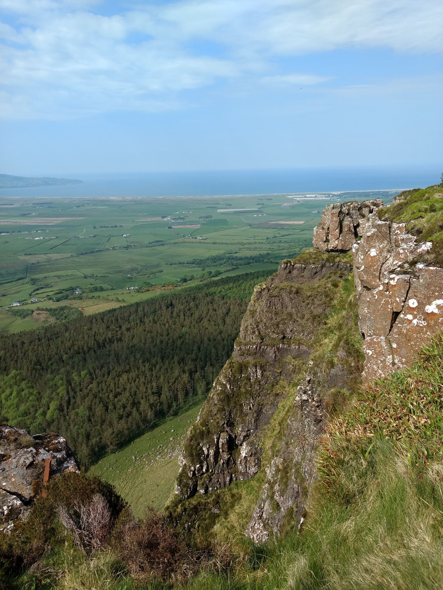 Waterfall caves and Atlantic view CampingNI