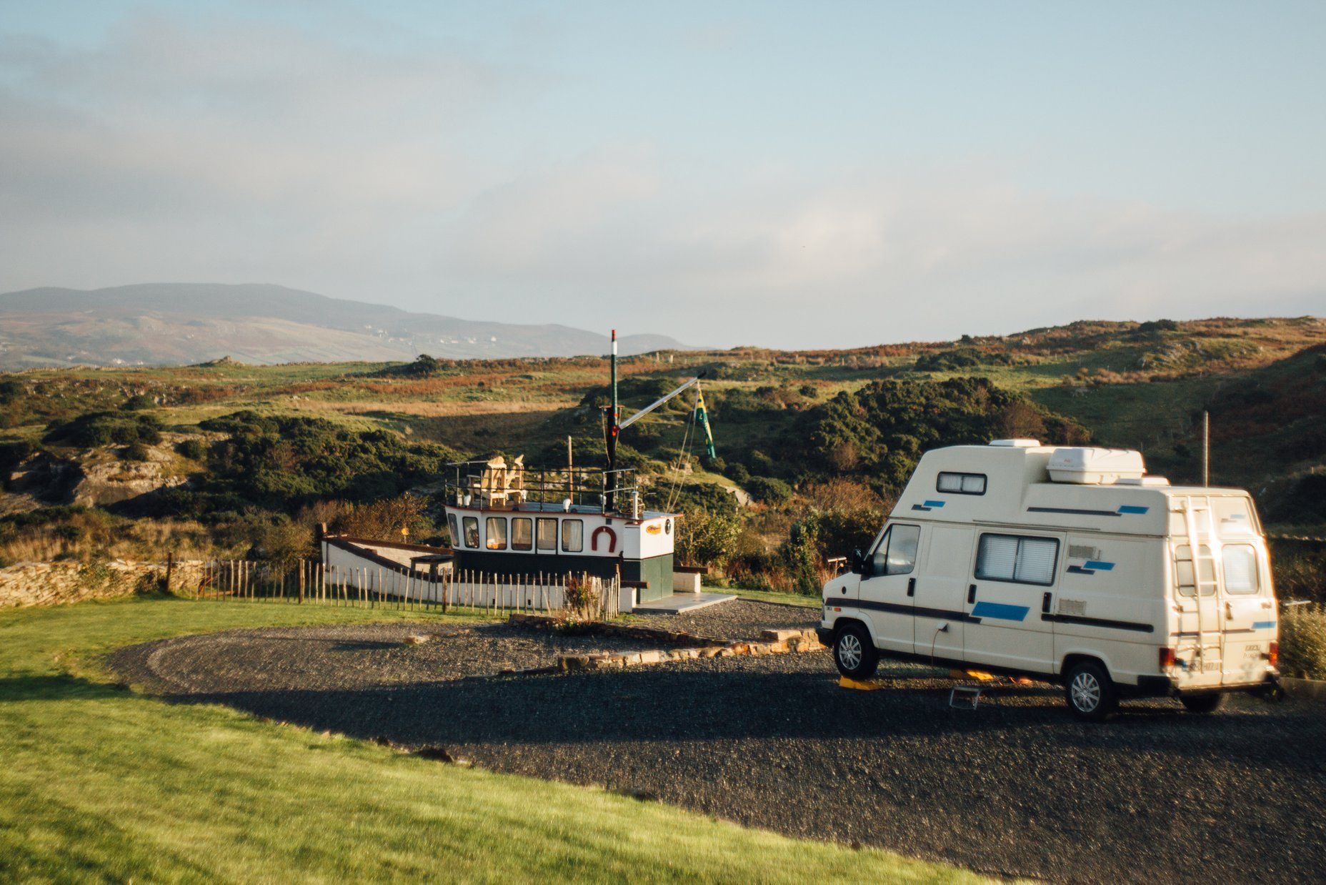 Pitches at Dunfanaghy Holiday Village Corcreggan Mill