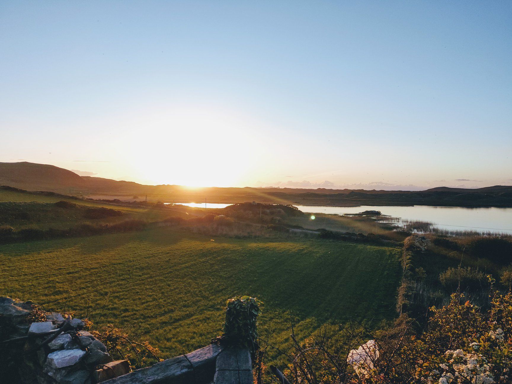 Scenery at Dunfanaghy Holiday Village Corcreggan Mill