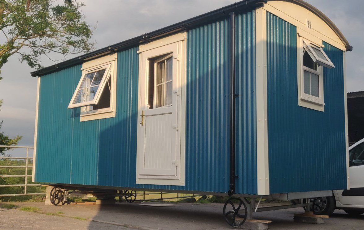 Shepherds Hut at Blaney Caravan Park, Enniskillen