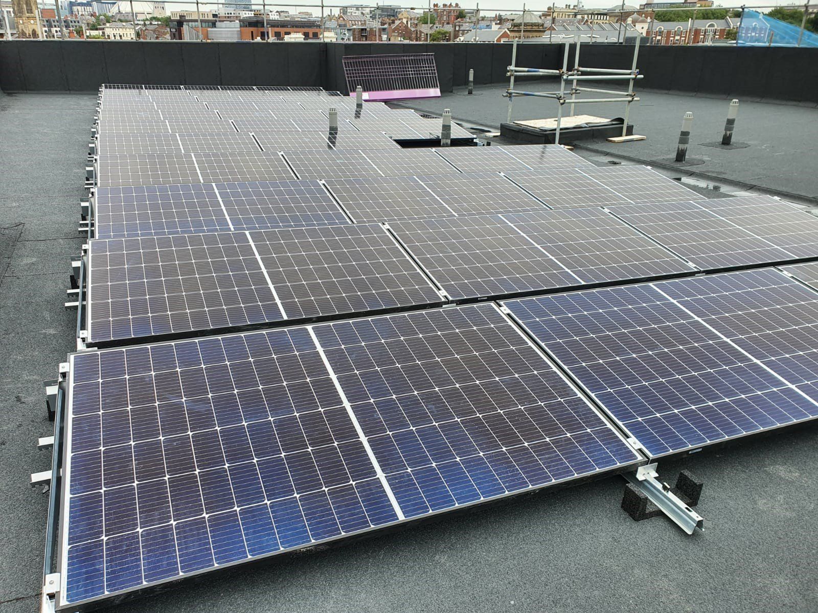 liverpool city centre solar installation