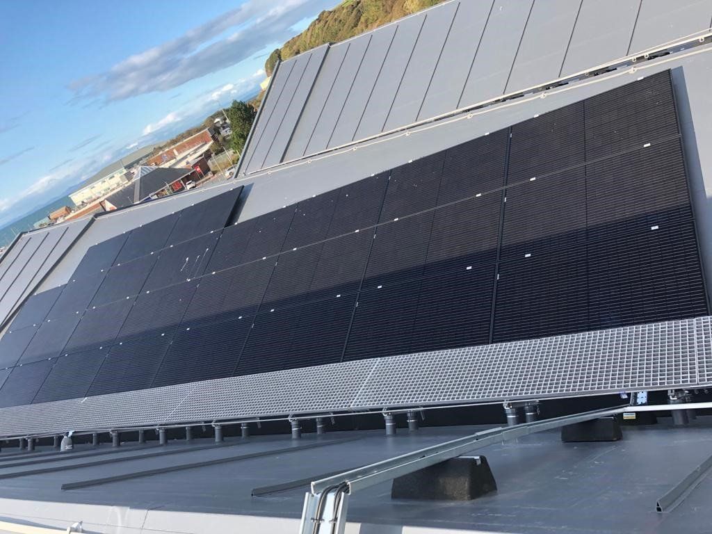 Blackpool Solar Panels Transport Greenbridge Renewables