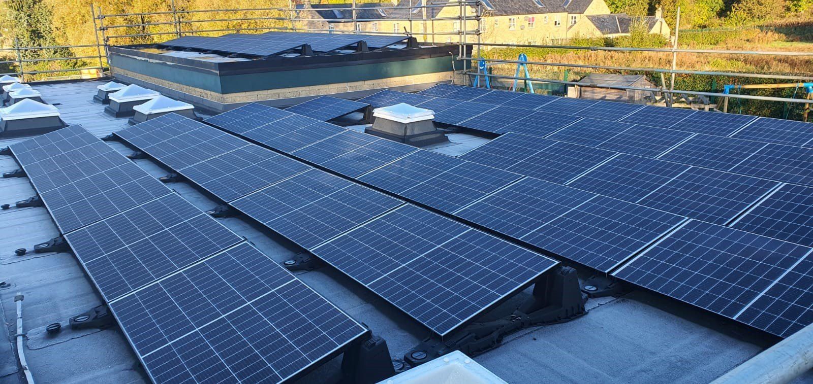 derbyshire bauder solar install
