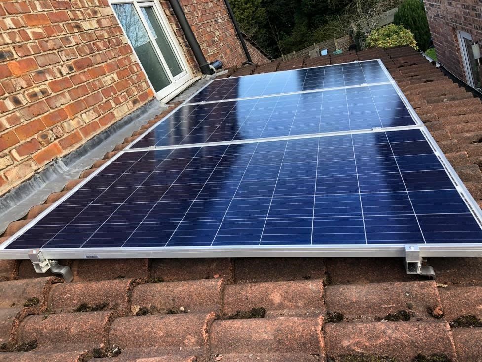 3 solar panels