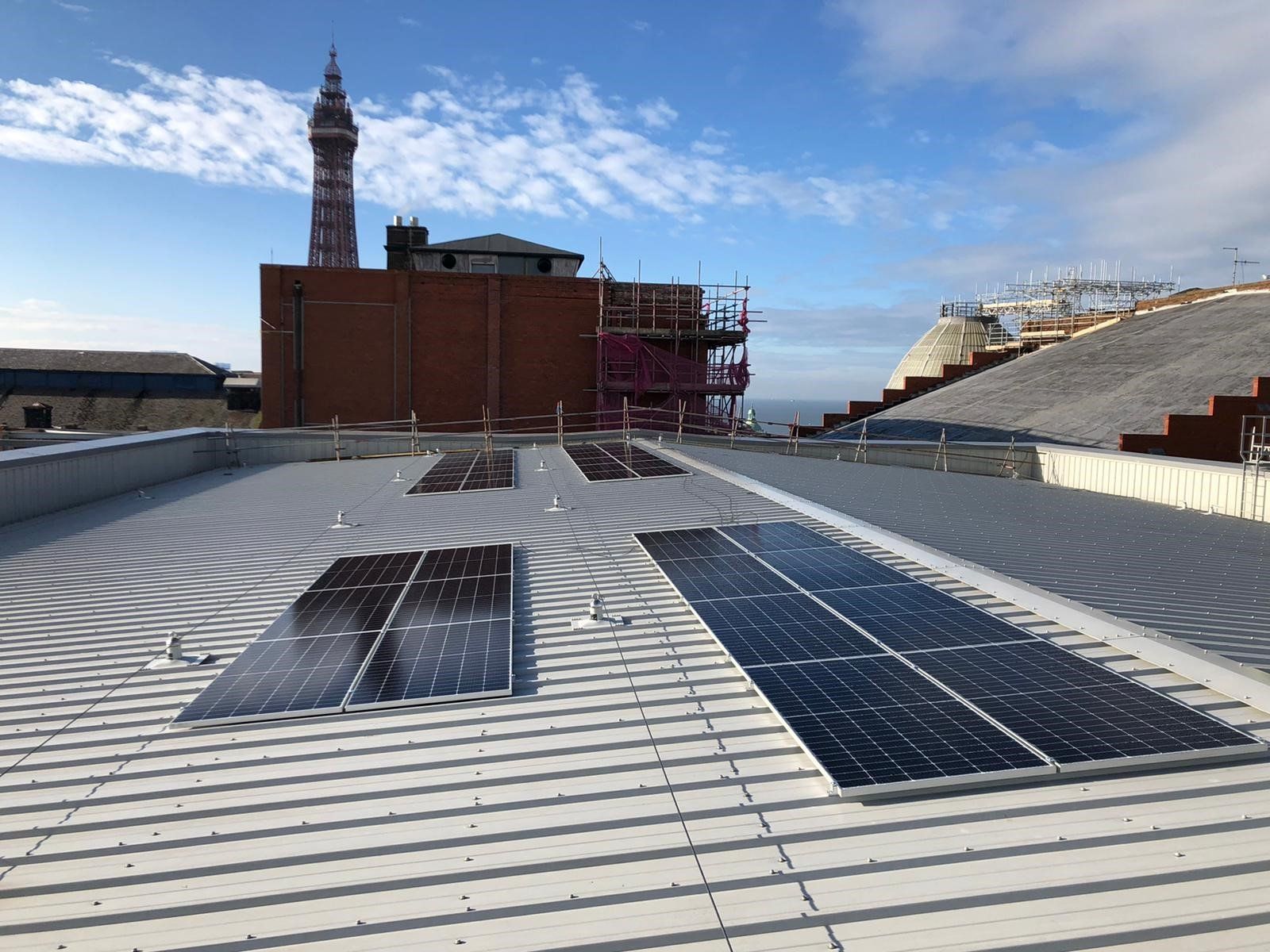 blackpool solar installation