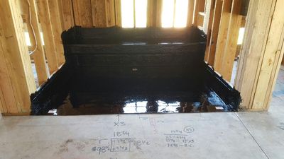 Shower with Large Bench — Vista, CA — The Shower Pan Man Inc. Shower with Large Bench — Vista, CA — The Shower Pan Man Inc.
