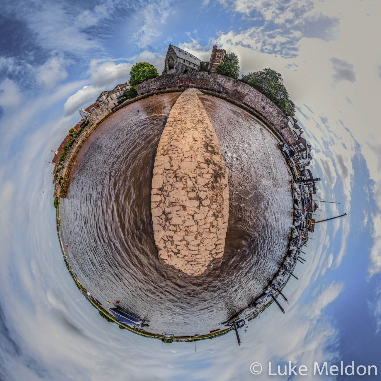 topsham panorama