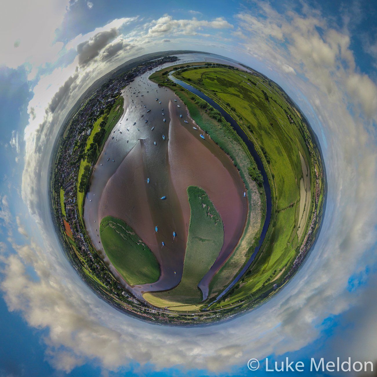 topsham panorama