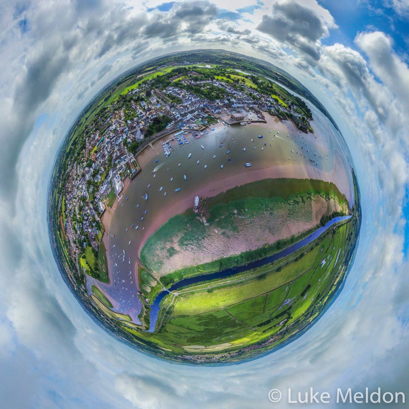 topsham panorama
